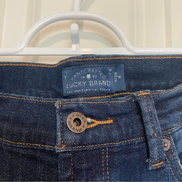 Lucky Brand Sweet Straight Jeans- Size 6/28 Dark Blue - Picture 3 of 8